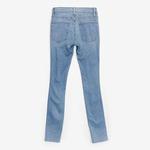 Frame Denim Le Skinny De Jeanne Size 26 Red Church Destroy Distressed Ripped - Picture 2 of 2